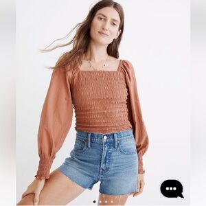 Madewell The Perfect Jean Shorts Tencel Lyocell Edition Sz 23